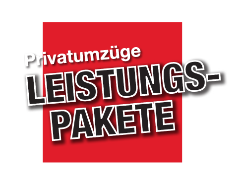 Button für Privatumzüge - Die Leistungspakete