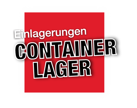 Button für Einlagerungen Storage Container Lager